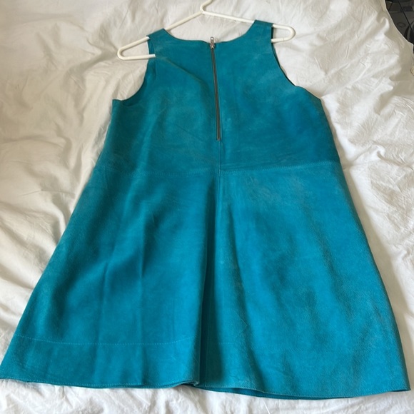 Free People Suede Aline Mini Dress - Picture 4 of 5